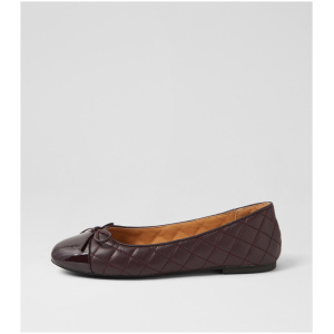 Mollini Belie Mo Deep Burgundy Patent Leather Deep Burgundy Shoes Womens Shoes Casual Flat Shoes