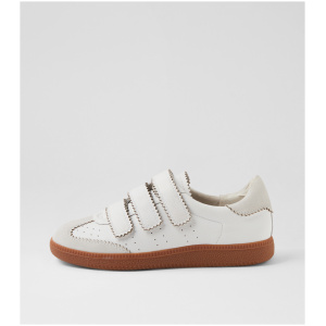 Mollini Danela Mo White Suede Leather White Sneakers Womens Shoes Casual Casual Sneakers