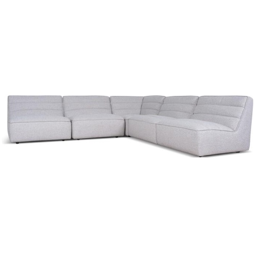 Monaco Modular Corner Sofa - Warm Taupe by Interior Secrets - AfterPay Available