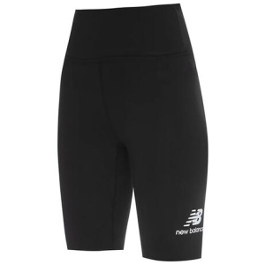 New Balance Essentials Stacked Biker Short Womens