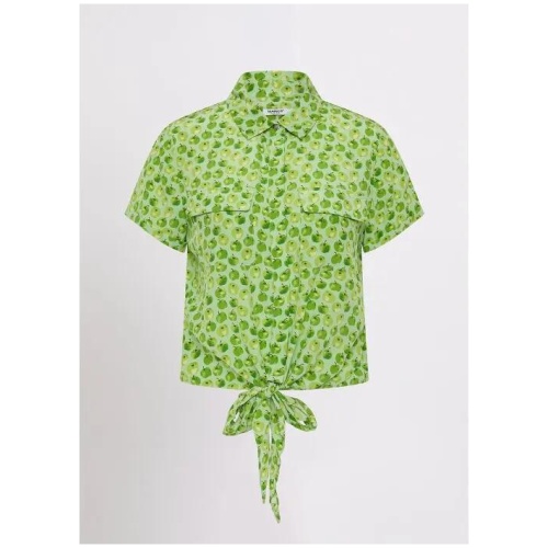 No Hard Peelings Silk Shirt