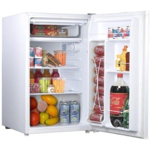 Norj 117 Litre Single Door Bar Fridge - White
