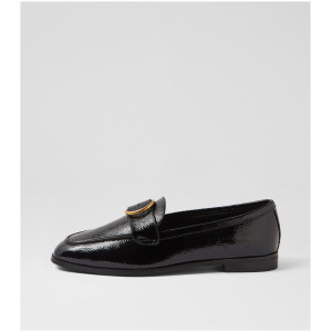 Nude Jade Nu Black Patent Leather Black Shoes Womens Shoes Casual Flat Shoes
