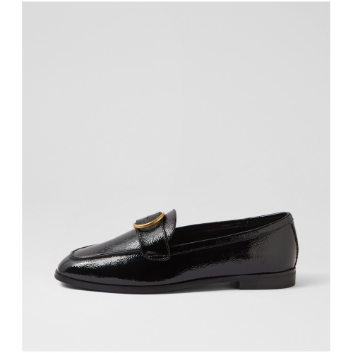 Nude Jade Nu Black Patent Leather Black Shoes Womens Shoes Casual Flat Shoes
