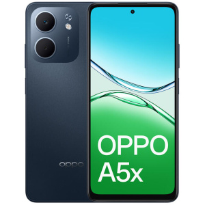 OPPO A5X 4G (Dual Sim, 128GB/4GB, 6.67'') - Midnight Blue
