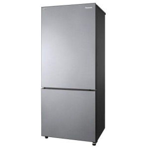 Panasonic 380 Litre Bottom Mount Refrigerator - Stainless Steel
