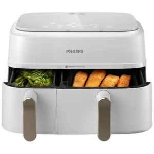 Philips 9L 3000 Series Dual Basket XXL Air Fryer - White