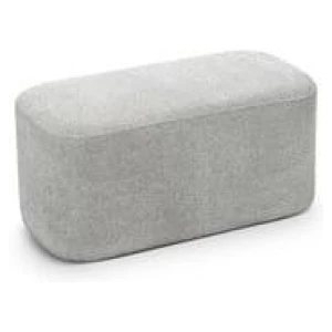 Podd Rectangle Ottoman Grey