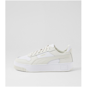 Puma 389390 Carina Street Pm White Grey Smooth White Grey Sneakers Womens Shoes Casual Casual Sneakers