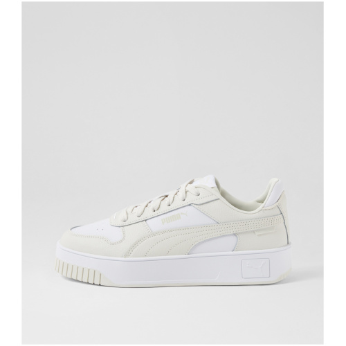 Puma 389390 Carina Street Pm White Grey Smooth White Grey Sneakers Womens Shoes Casual Casual Sneakers