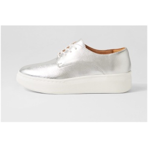 Rollie Derby City I Rl Silver Leather Silver Sneakers Womens Shoes Casual Casual Sneakers