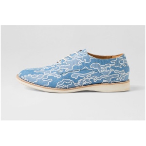 Rollie Derby Print X Denim Days Leather Denim Days Shoes Womens Shoes Casual Flat Shoes