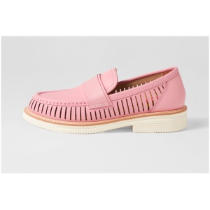 Rollie Loafer Rise Vent Rl Pink Pop Leather Pink Pop Shoes Womens Shoes Casual Flat Shoes