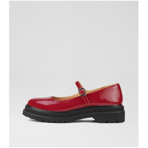 Rollie Mary Jane Step Rl Merlot Patent Leather Merlot Shoes Womens Shoes Casual Flat Shoes