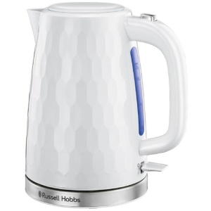 Russell Hobbs Honeycomb Kettle White