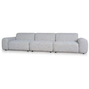 Santorini 4 Seater Sofa - Fog Grey by Interior Secrets - AfterPay Available