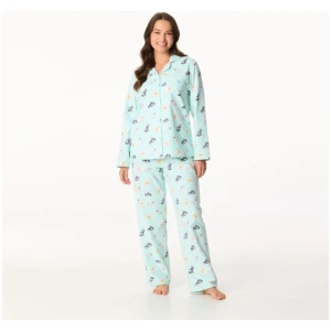 Sash & Rose Women's Flannel Pyjama Set
