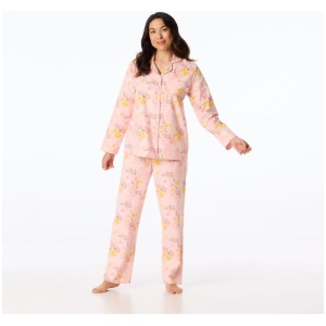 Sash & Rose Women's Flannelette Floral PJ Set
