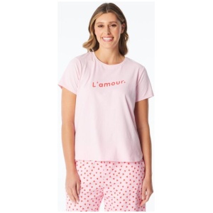 Sash & Rose Women's L'Amour Cotton Sleep Tee