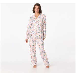 Sash & Rose Women's Print Flannelette PJ Set