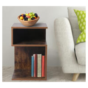Set Of 2 Manning Bedside Table Brown