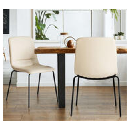 Set Of 4 Hartwell Stackable Dining Chair Neutral