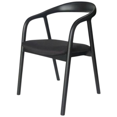 Set of 2 - Rowan Dining Chair - Full Black by Interior Secrets - AfterPay Available