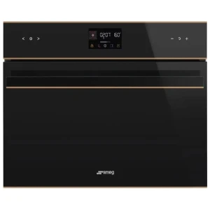 Smeg 45cm Dolce Stil Novo Combi-Microwave Oven - Black