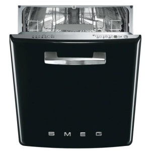 Smeg 60cm Retro Style Built - In Dishwasher - Black