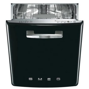 Smeg Retro Style 60cm Built-In Dishwasher - Black