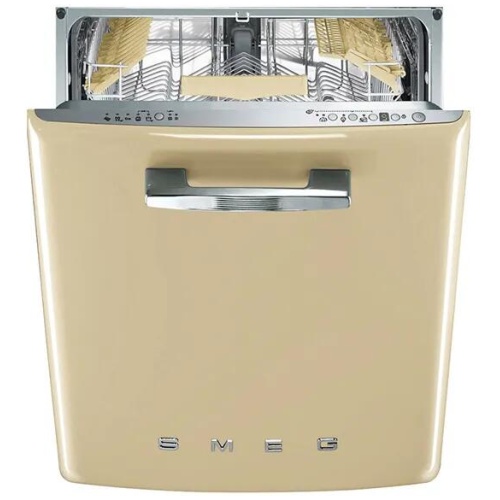 Smeg Retro Style 60cm Dishwasher - Panna Cream