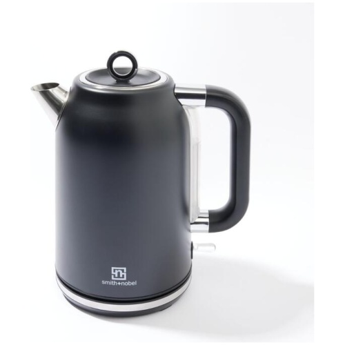 Smith + Nobel 1.7 L Kettle Matte Black With Chrome SNK30B
