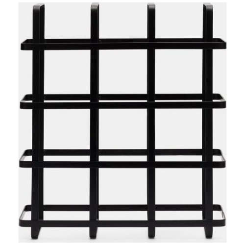 Smith + Nobel Iron 12 Bottle Wine Rack Black