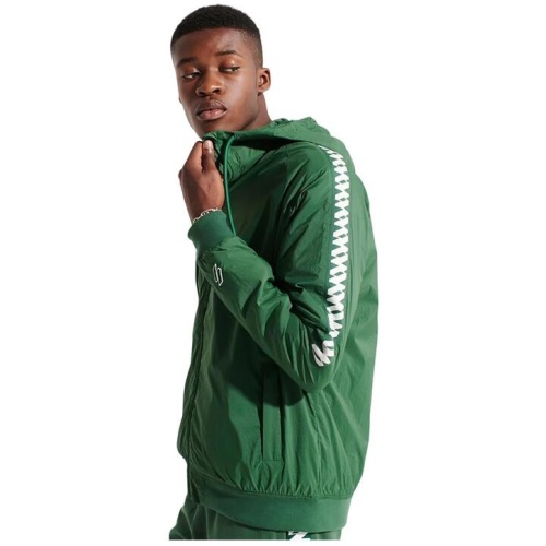 Superdry Hooded Track Wind Runner Jacket Mens