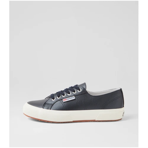 Superga 2750 Metallic Leather S9 Black Metallic Off White Leather Black Metallic Off White Sneakers Womens Shoes Casual Casual Sneakers
