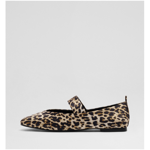Therapy Gael Th Leopard Fabric Leopard Shoes Womens Shoes Dress Casual Flat Shoes