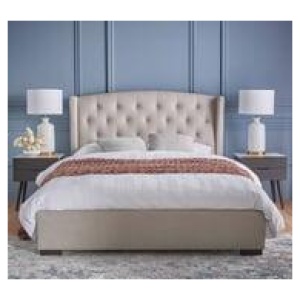 Tiffany Queen Bed Neutral