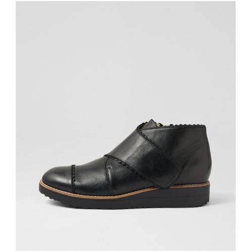 Top End Otting To Black Black Sole Leather Black Black Sole Boots Womens Shoes Casual Ankle Boots