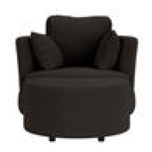 Valentini Armchair With Ottoman Grey