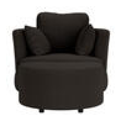 Valentini Armchair With Ottoman Grey