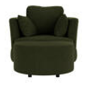 Valentini Armchair With Ottoman Mason Olive