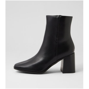 Verali Liliah Ve Black Smooth Black Boots Womens Shoes Casual Ankle Boots