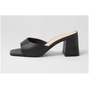 Verali Sting Ve Black Smooth Black Sandals Womens Shoes Dress Heeled Sandals