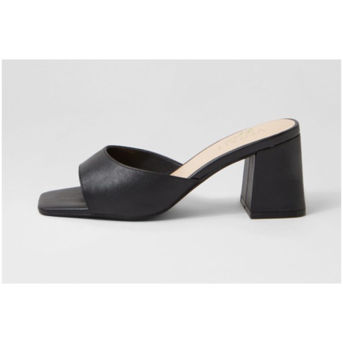 Verali Sting Ve Black Smooth Black Sandals Womens Shoes Dress Heeled Sandals
