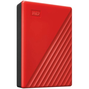 WD My Passport 5TB USB 3.0 Portable Hard Drive (Red)