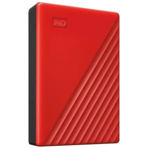 WD My Passport 6TB USB 3.0 Portable Hard Drive (Red)