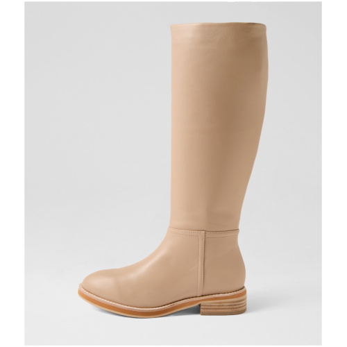 Walnut Tessa Boot Wa Fawn Leather Fawn Boots Womens Shoes Casual Long Boots