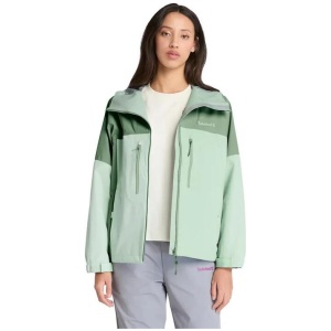 Women's Caps Ridge Mobi Flex Tech 3 Layer Waterproof Jacket Green