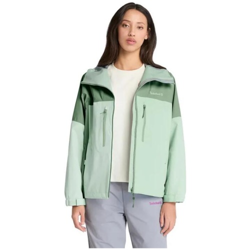 Women's Caps Ridge Mobi Flex Tech 3 Layer Waterproof Jacket Green