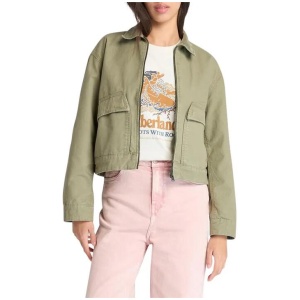 Women's Strafford Washed Canvas Jacket Green